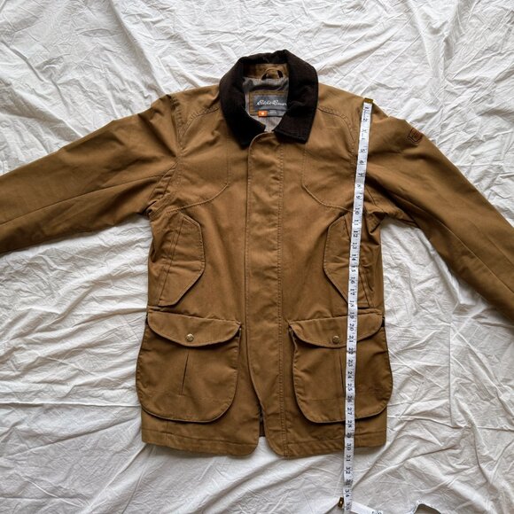 Eddie Bauer Bainbridge Field Jacket Water Resistant Waxed Canvas - Picture 4 of 13
